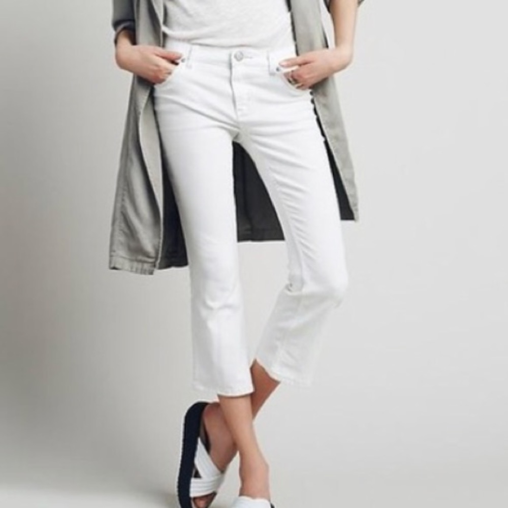 Free people crop jeans